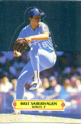 1988 Donruss Pop-Ups Baseball Cards    008      Bret Saberhagen